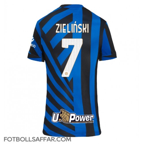 Inter Milan Piotr Zielinski #7 Hemmatröja Dam 2024-25 Kortärmad